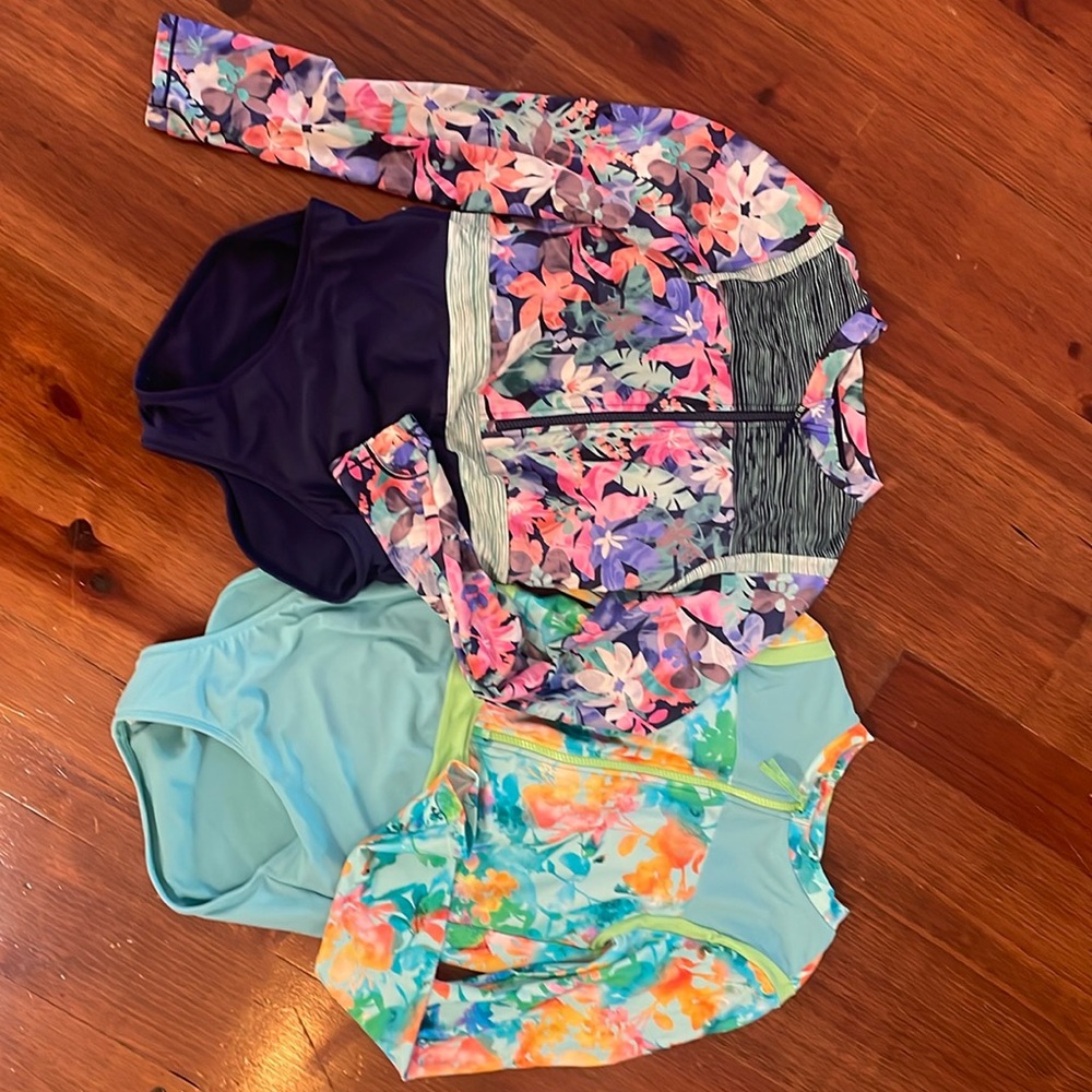 2- Athleta  one piece swimwear